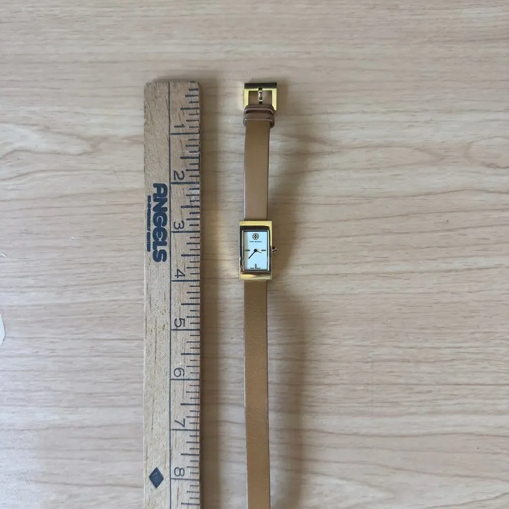 Tory Burch Buddy Signature Double Wrap Watch TRB2007